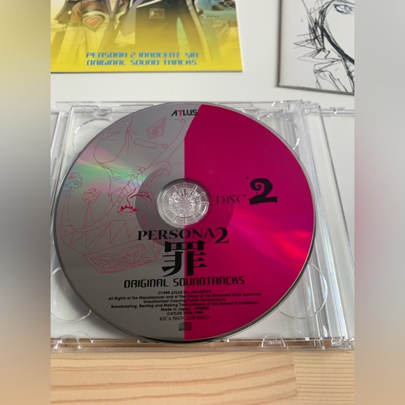 Persona 2: Original Sin OST / Soundtrack - Picture 2 of 4